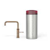 Quooker Combi+ Classic Fusion Square Messing Patina