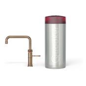 Quooker Combi+ Classic Fusion Square Messing Patina