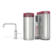 Quooker Combi+ Classic Fusion Square RVS + Cube