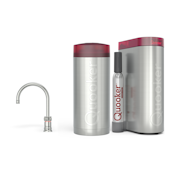 Quooker Combi+ Classic Nordic Round Chroom + Cube