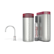 Quooker Combi+ Classic Nordic Round RVS + Cube