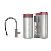 Quooker Combi+ Flex Round Gun Metal + Cube