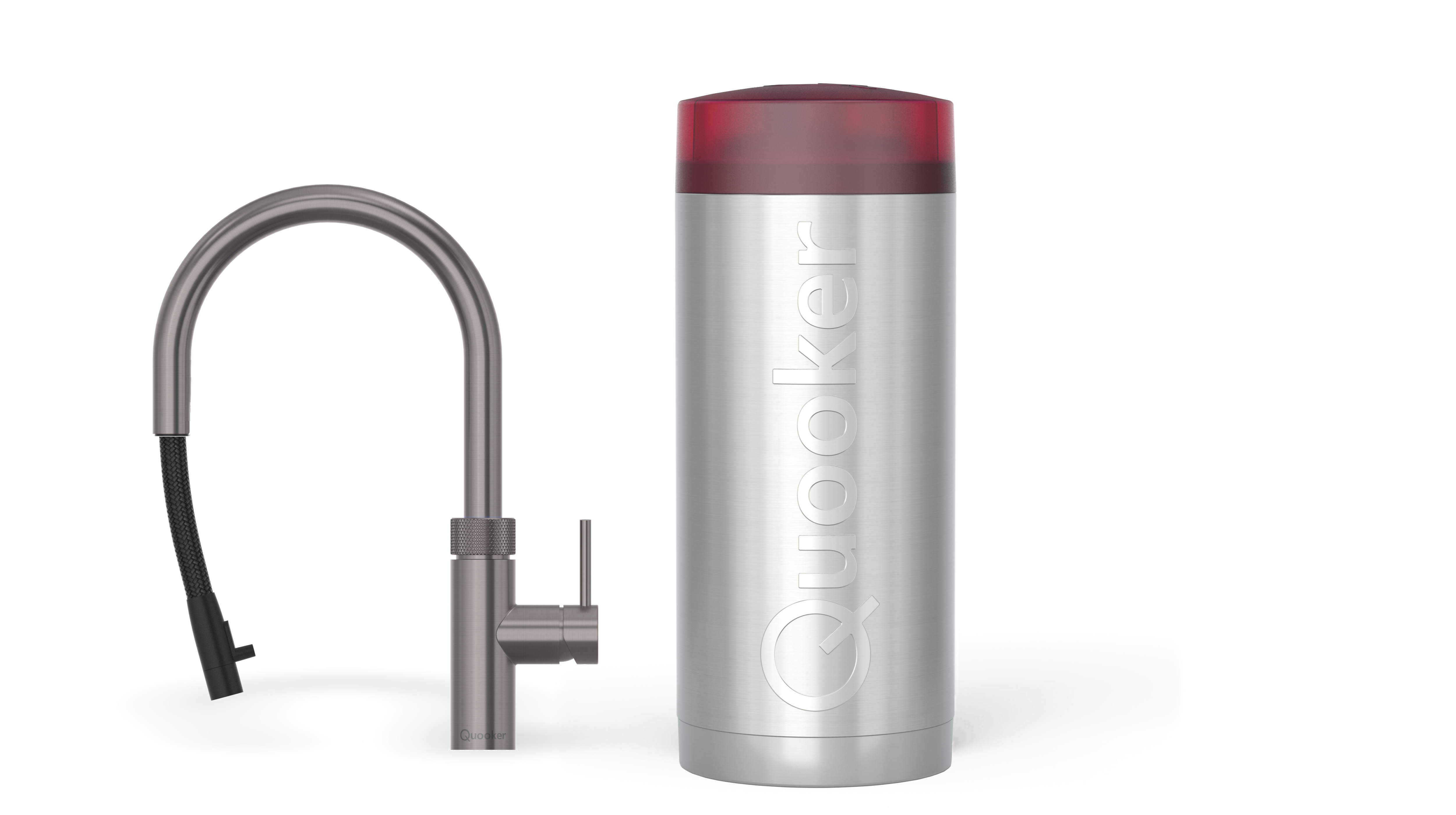Quooker Combi+ Flex Round Gun Metal