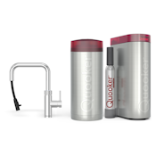 Quooker Combi+ Flex Square Chroom + Cube