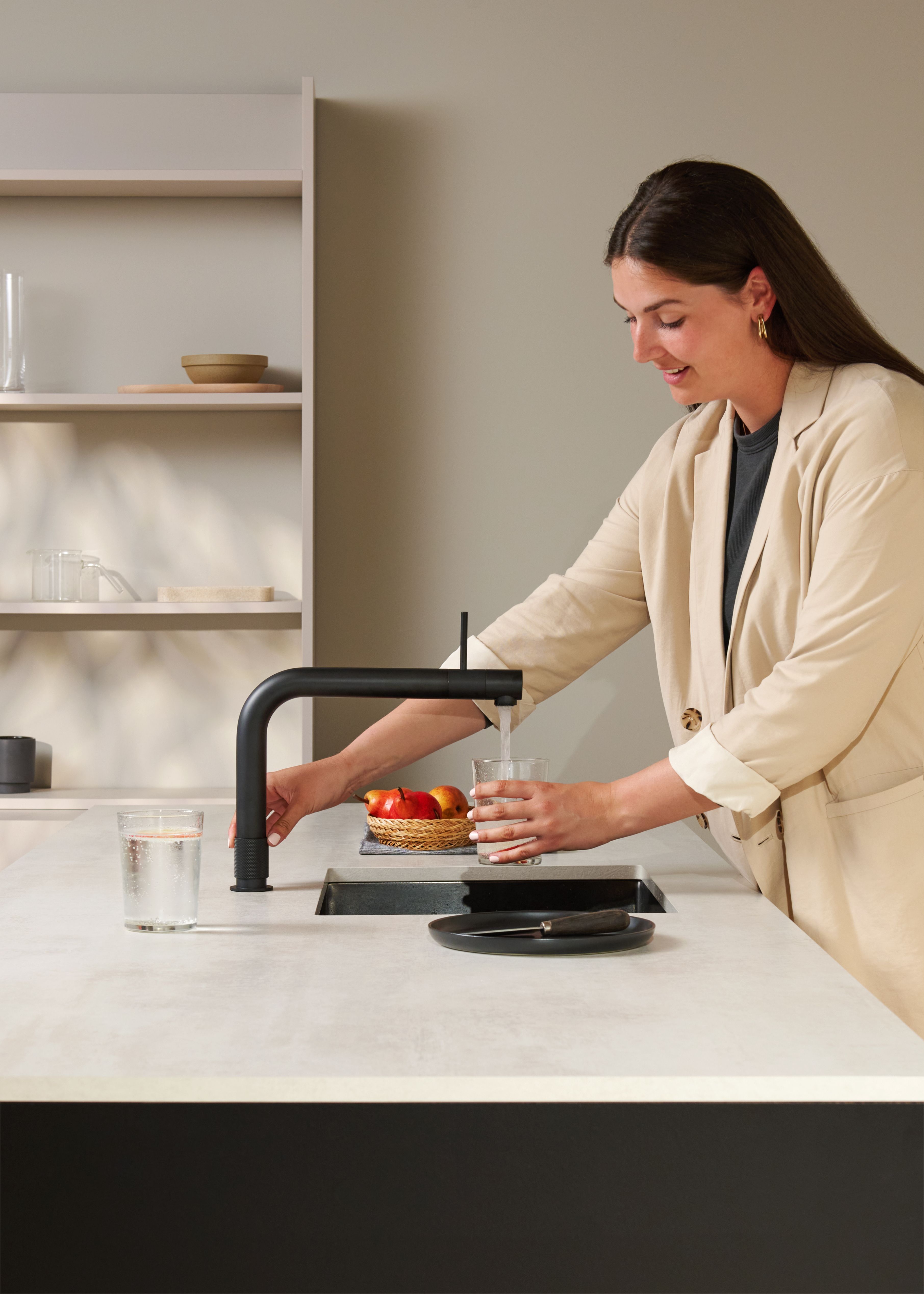 Quooker Combi+ Front Zwart  kokendwaterkraan afbeelding 5