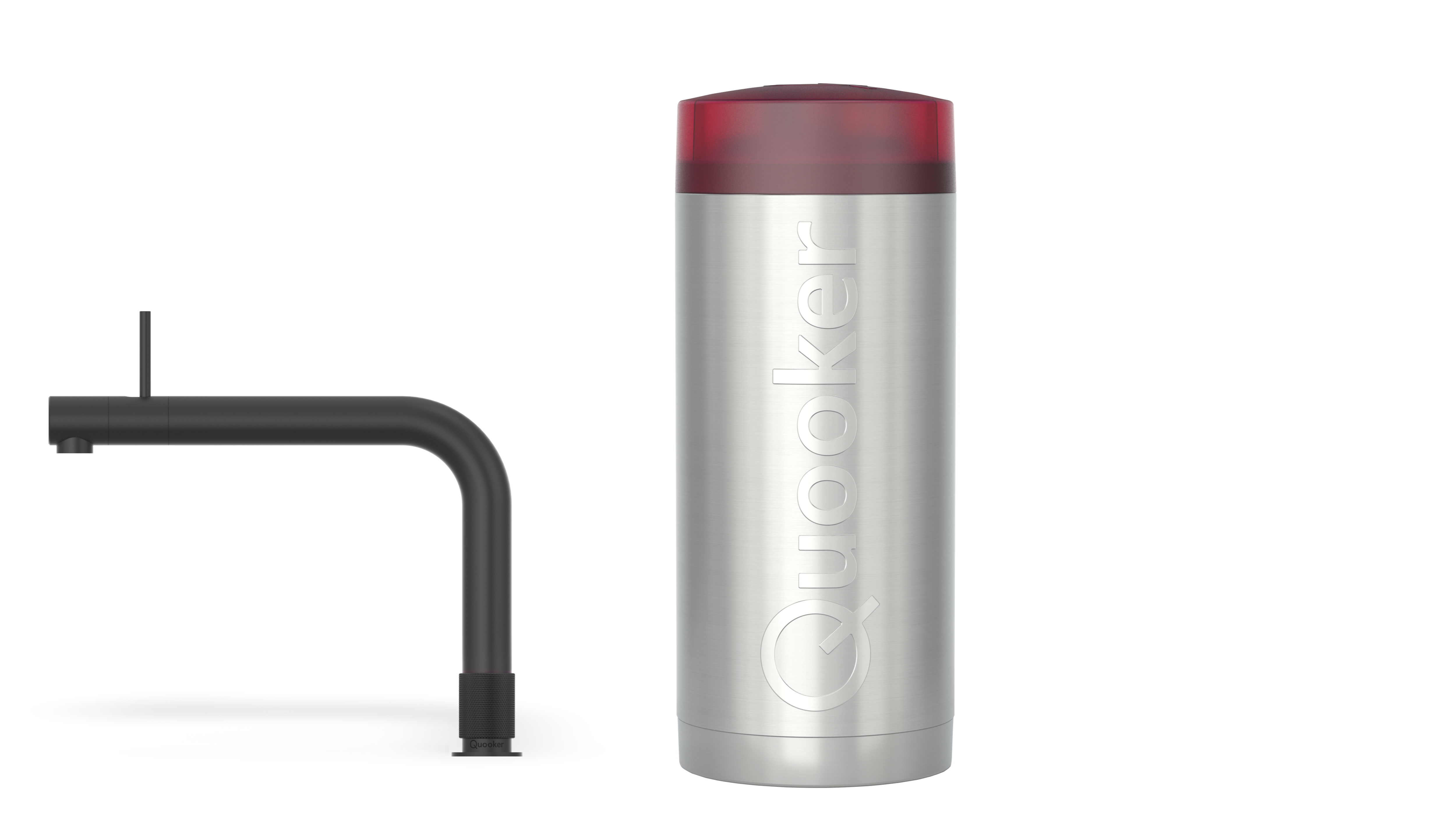 Quooker Combi+ Front Zwart