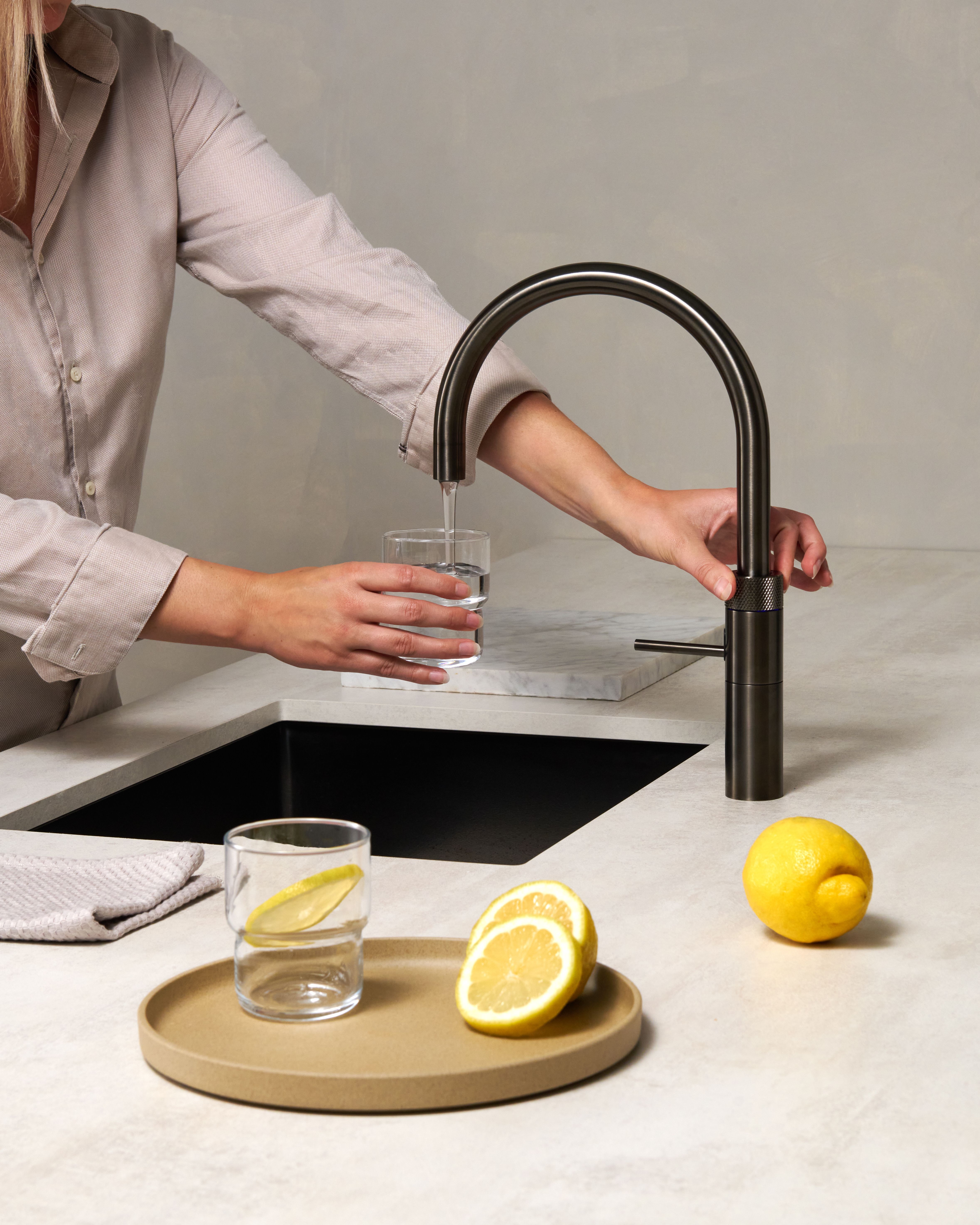 Quooker Combi+ Fusion Round Gun Metal + Cube afbeelding 7