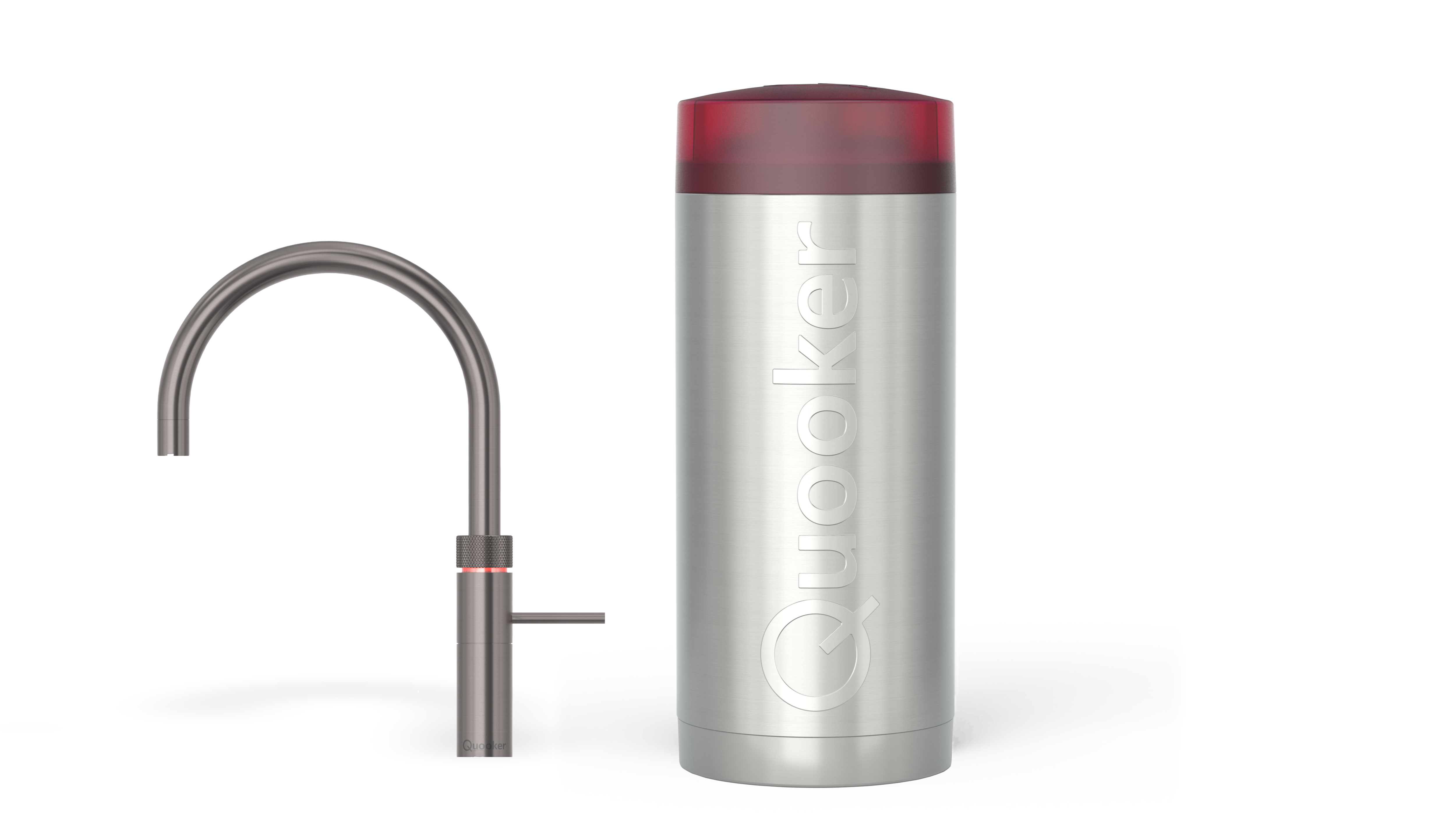 Quooker Combi+ Fusion Round Gun Metal