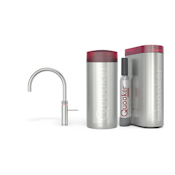 Quooker Combi+ Fusion Round RVS + Cube