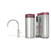 Quooker Combi+ Fusion Round RVS + Cube