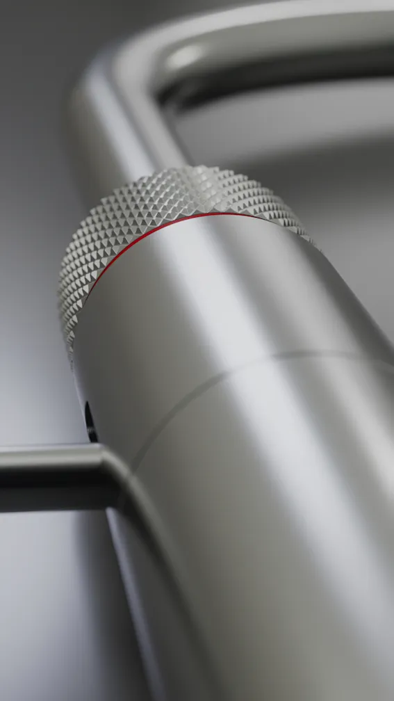 Quooker Combi+ Fusion Round RVS + Cube  kokendwaterkraan afbeelding 5