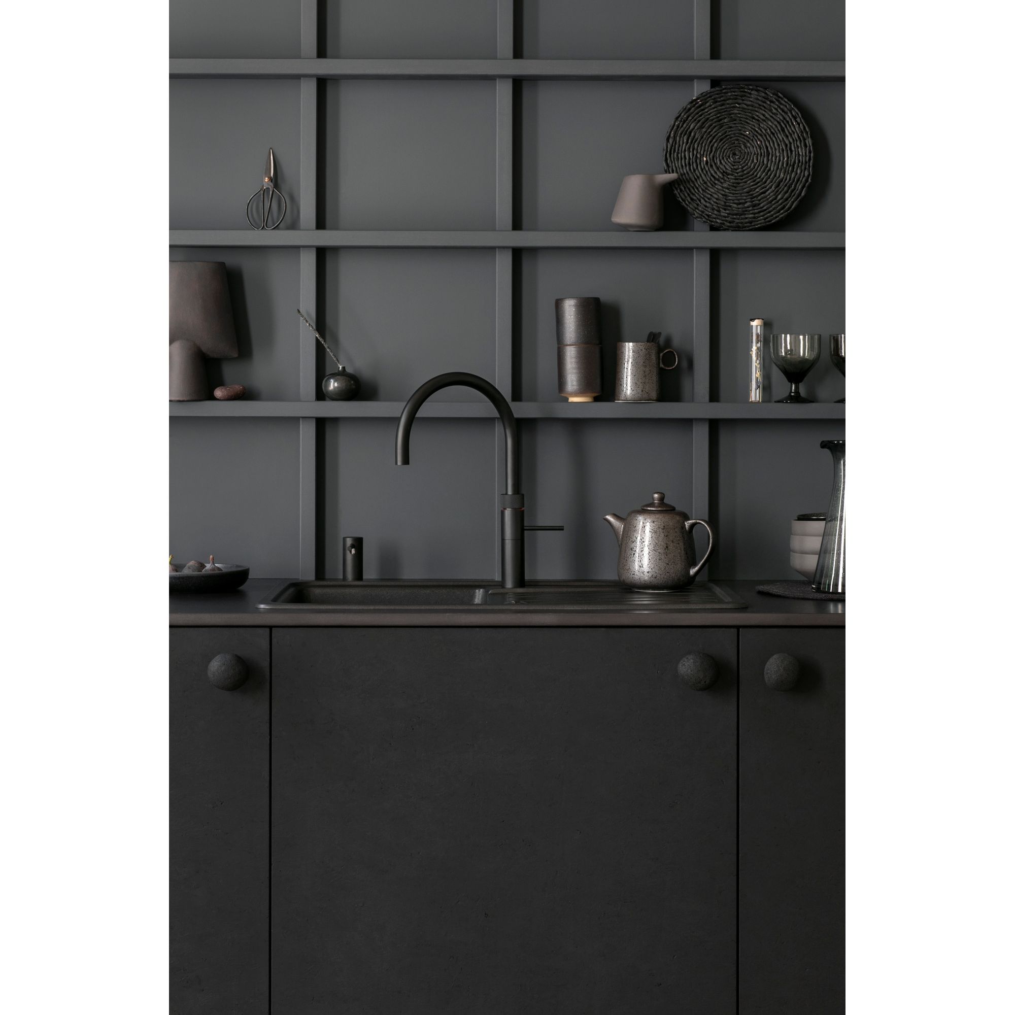 Quooker Combi+ Fusion Round Zwart + Cube afbeelding 7