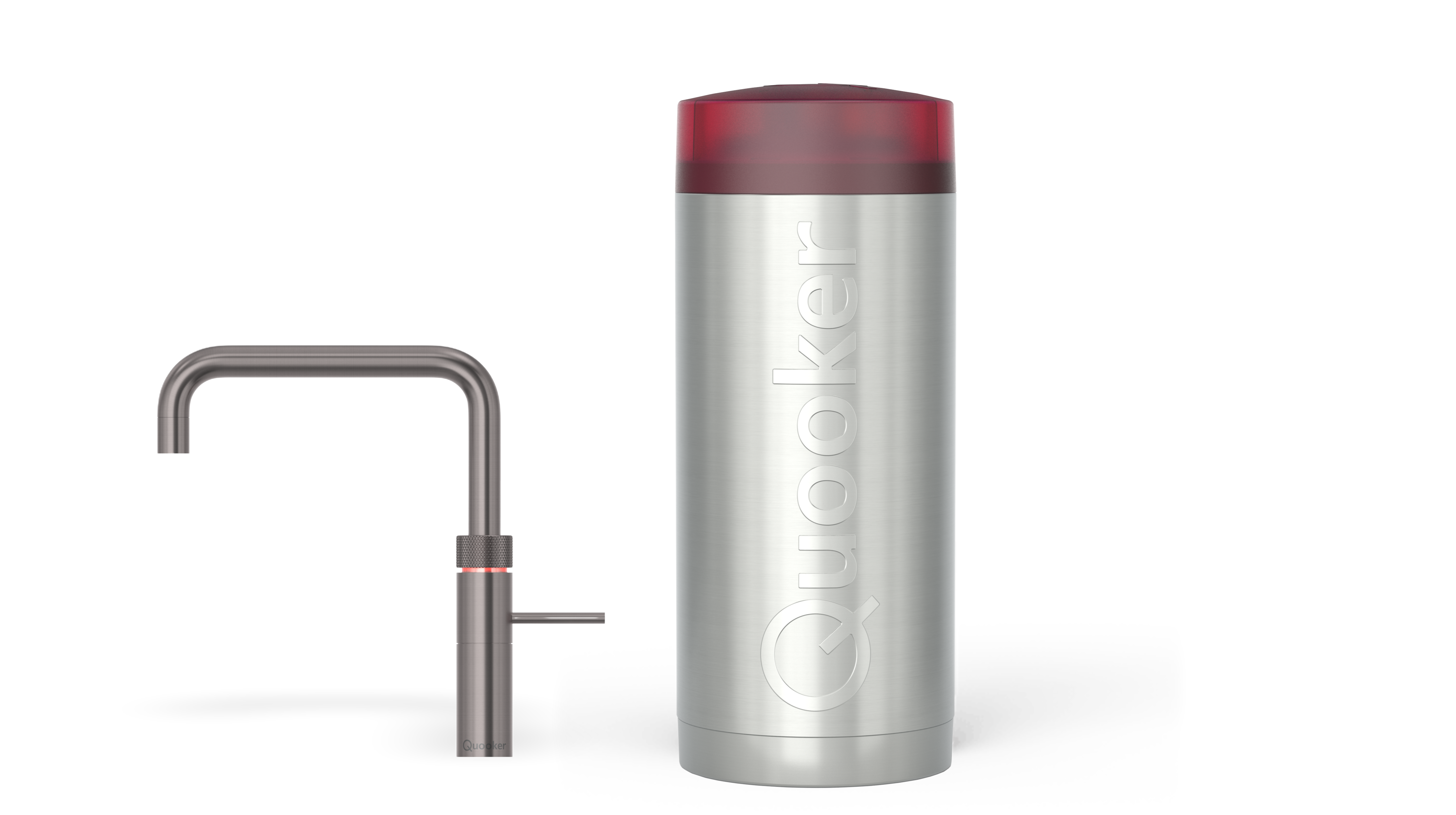Quooker Combi+ Fusion Square Gun Metal