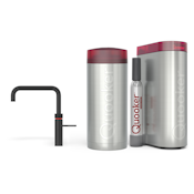 Quooker Combi+ Fusion Square Zwart + Cube