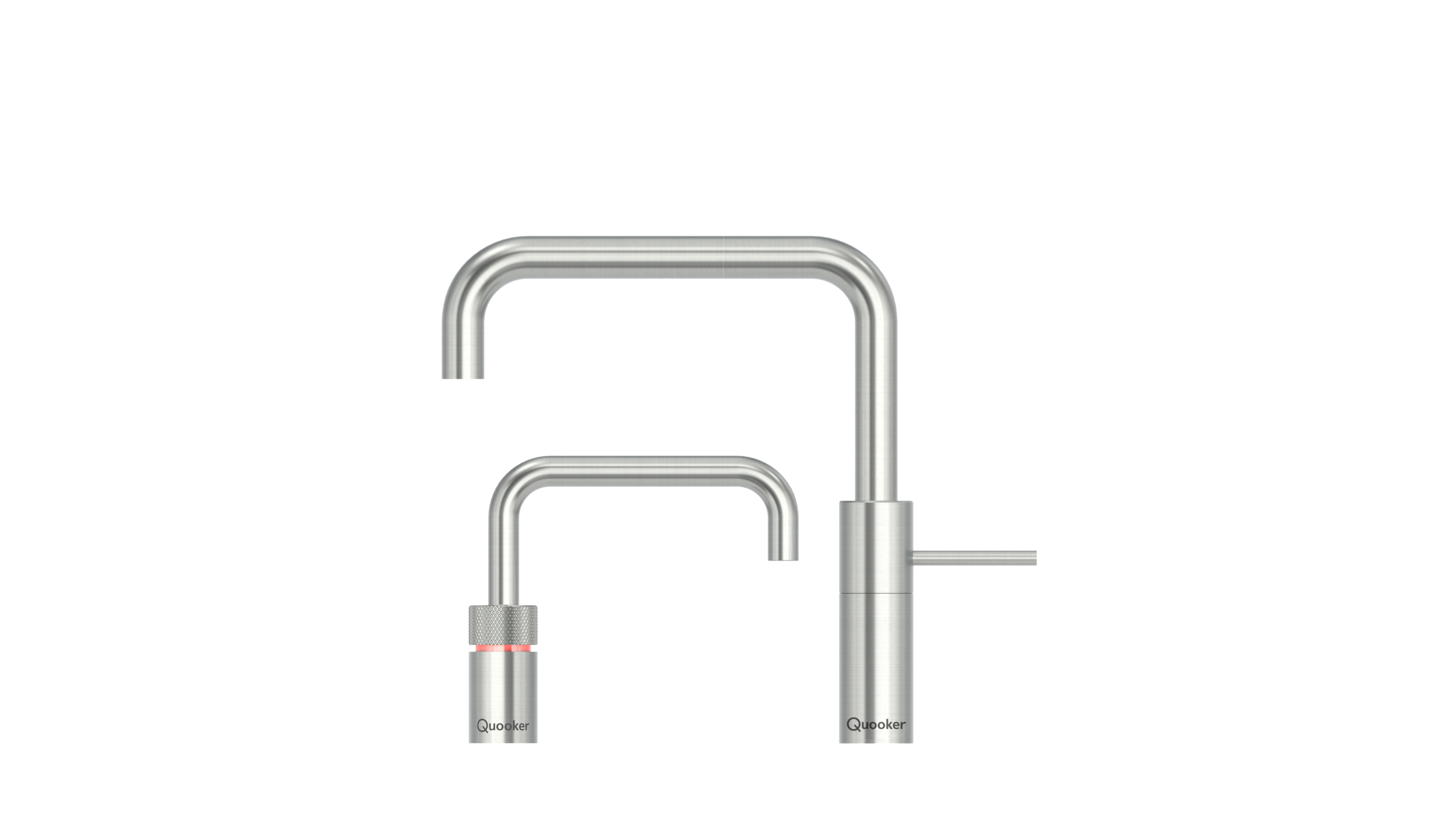 Combi+ Nordic Square Twintaps RVS + Cube Quooker afbeelding 2