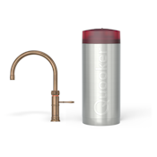 Quooker Combi Classic Fusion Round Messing Patina