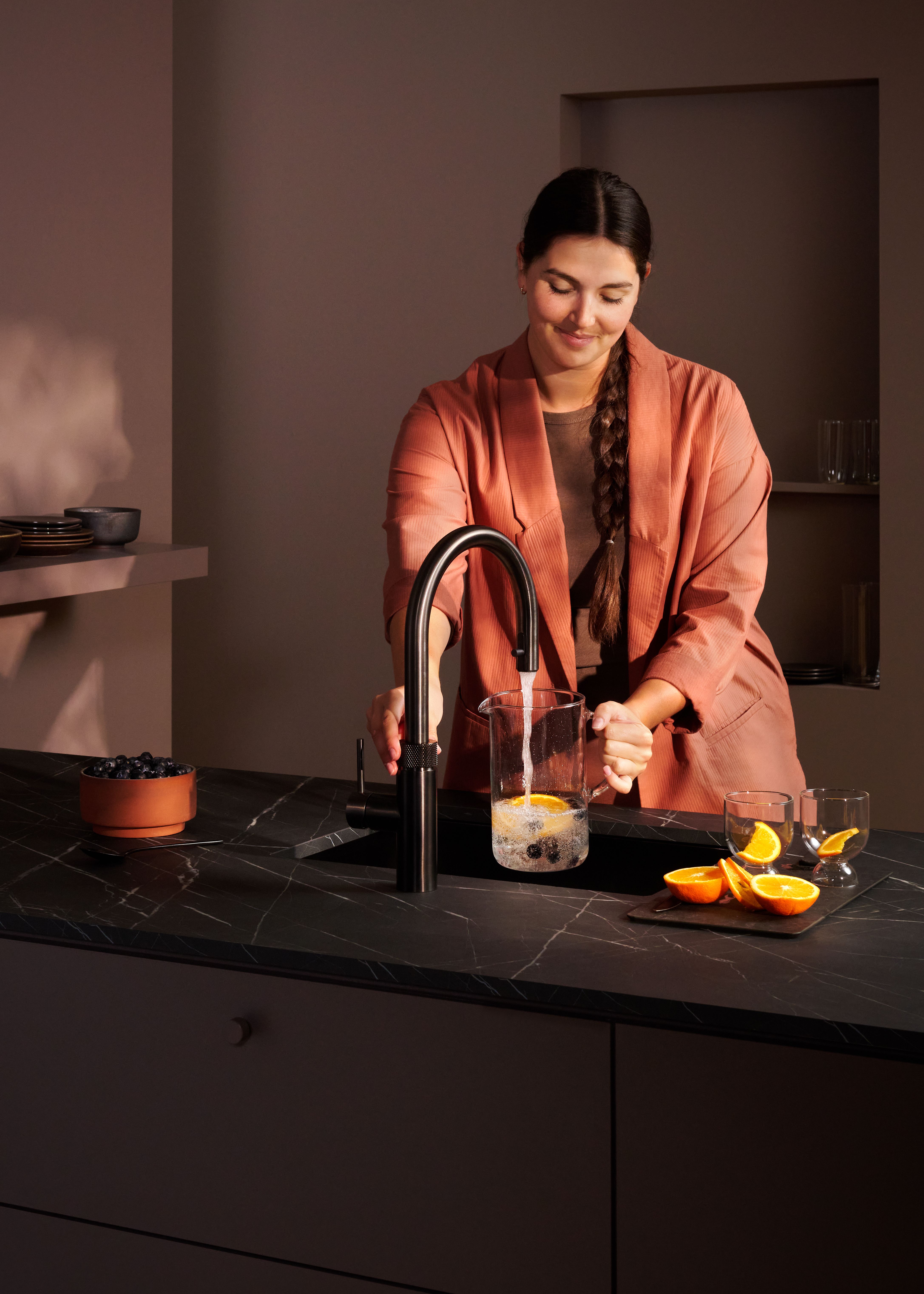 Quooker Combi Flex Round Gun Metal + Cube afbeelding 7