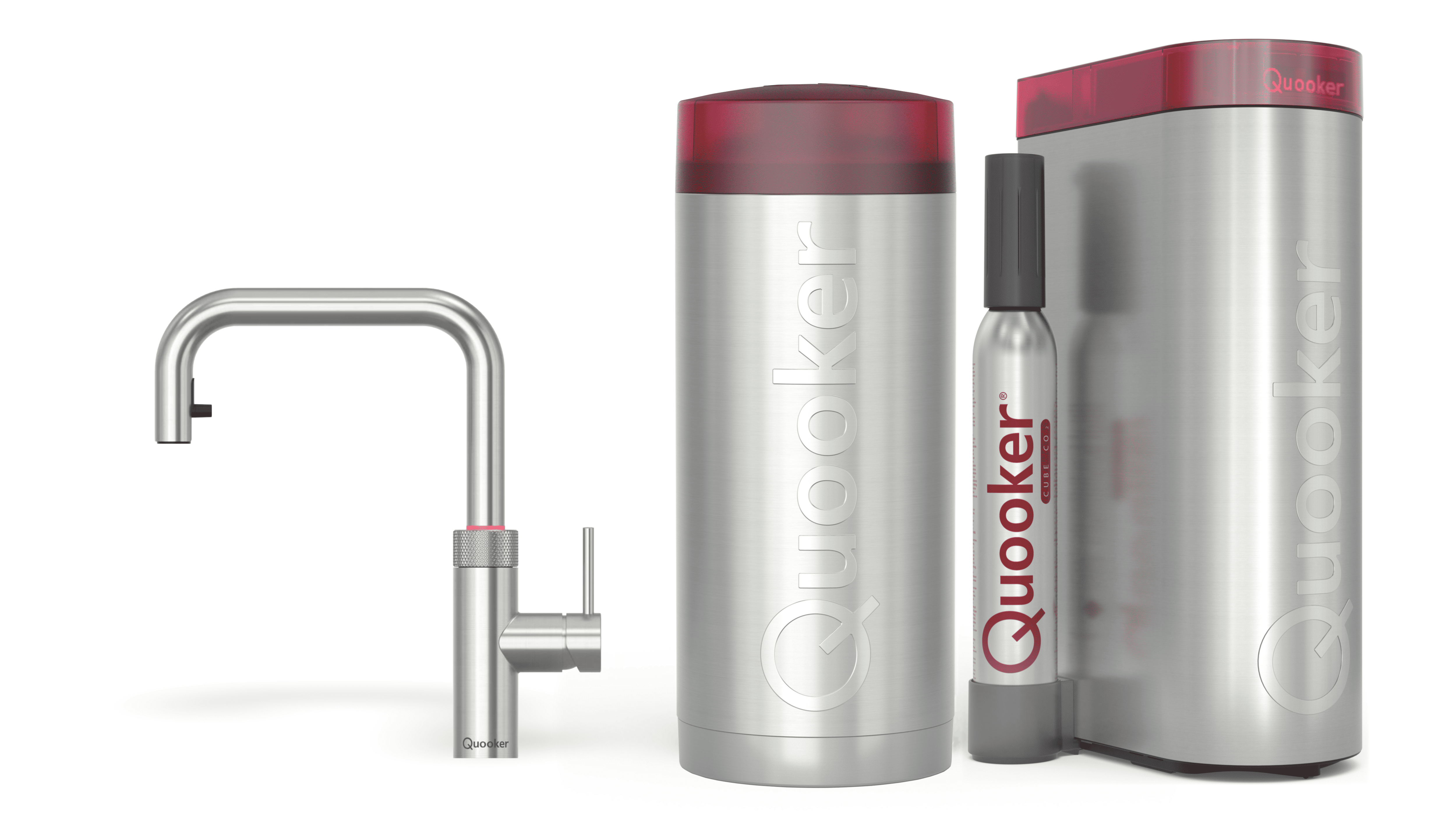Quooker Combi Flex Square RVS + Cube