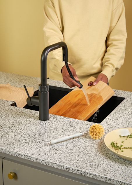 Combi Flex Square Zwart van Quooker afbeelding 6