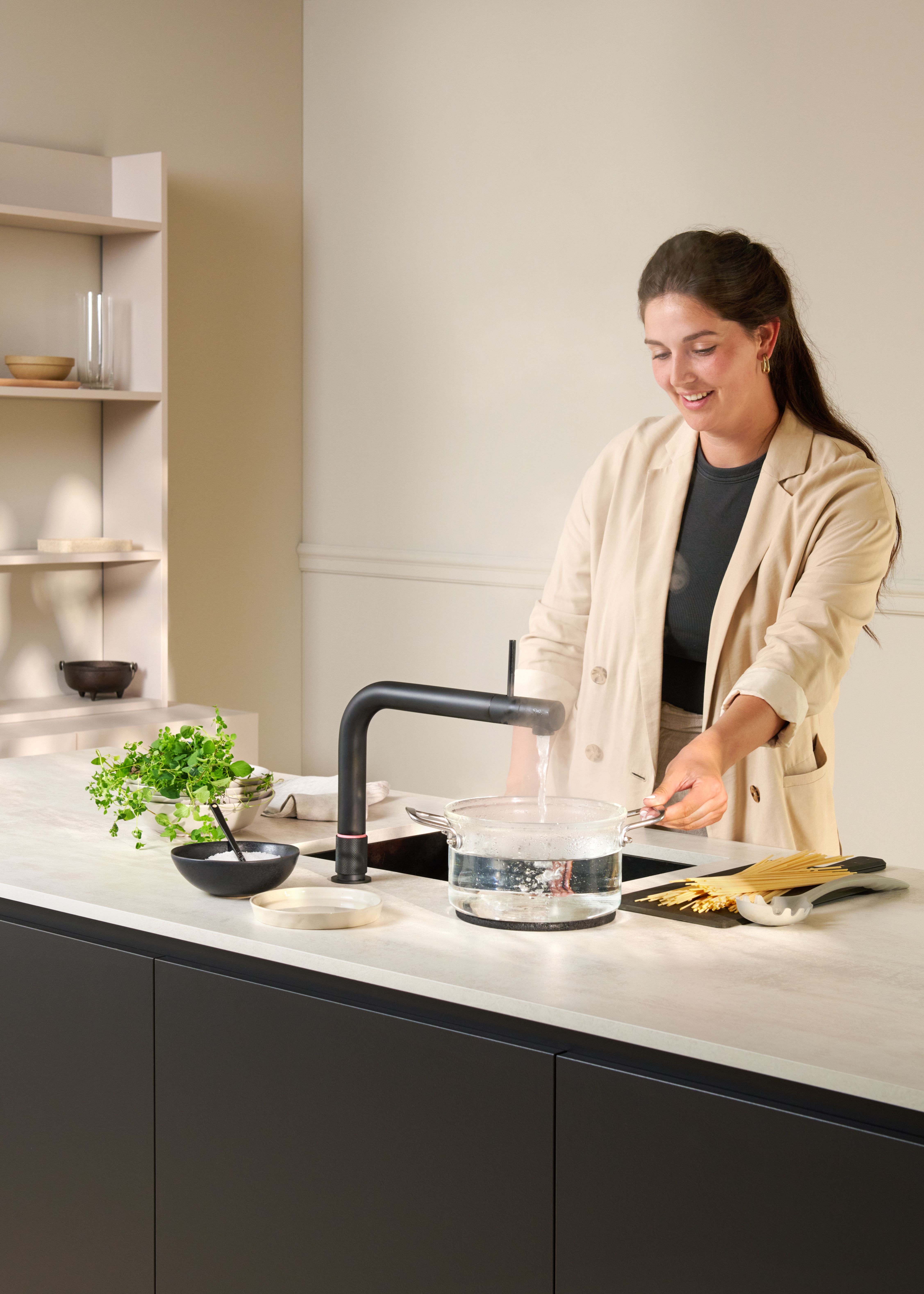 Quooker Combi Front Zwart + Cube afbeelding 7