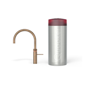 Quooker Combi Fusion Round Messing Patina