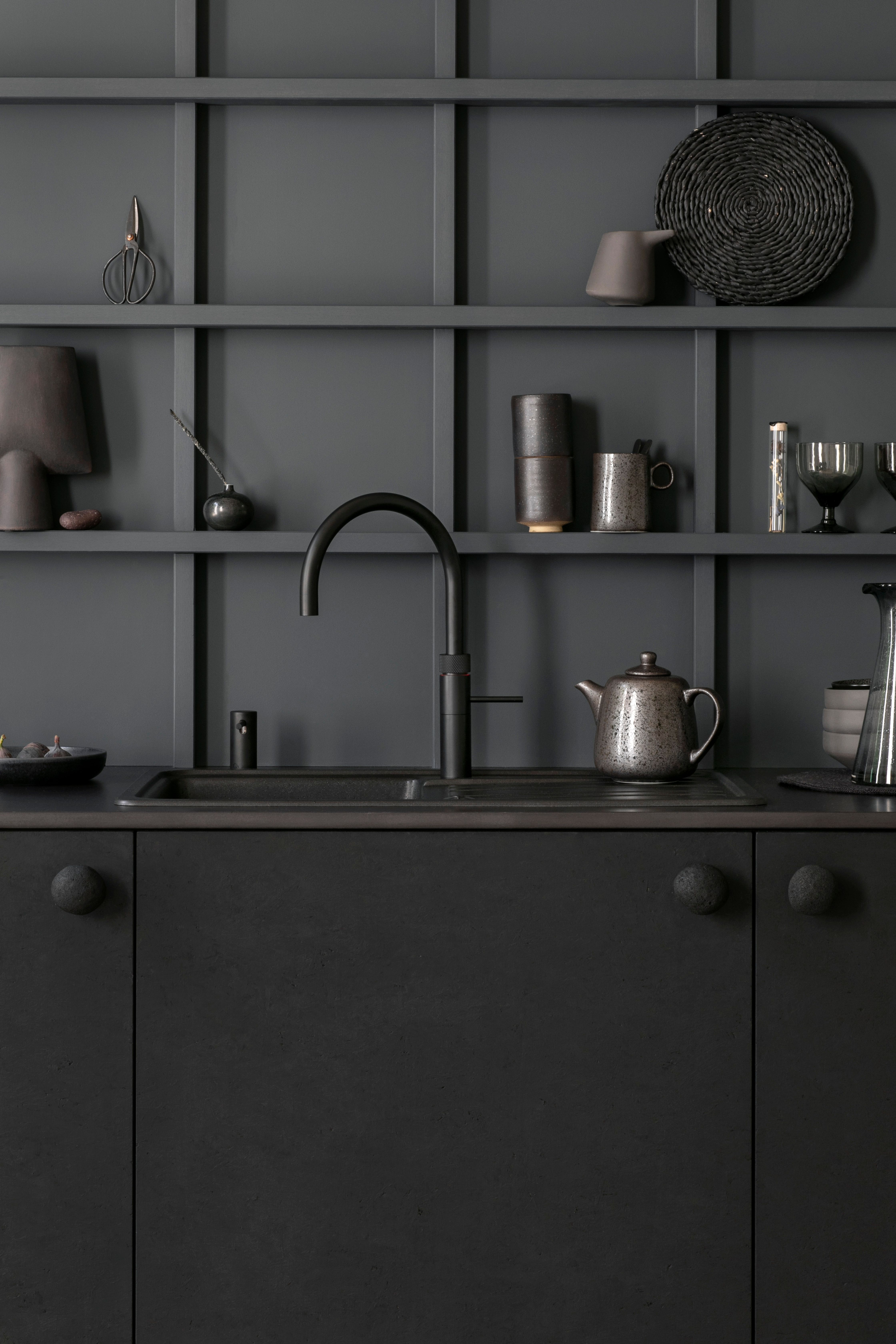 Quooker Combi Fusion Round Zwart + Cube afbeelding 7