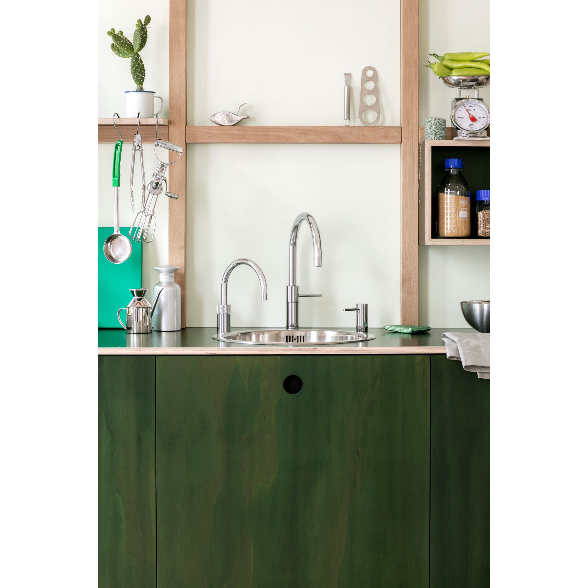Quooker Combi Nordic Round Twintaps Chroom + Cube afbeelding 7