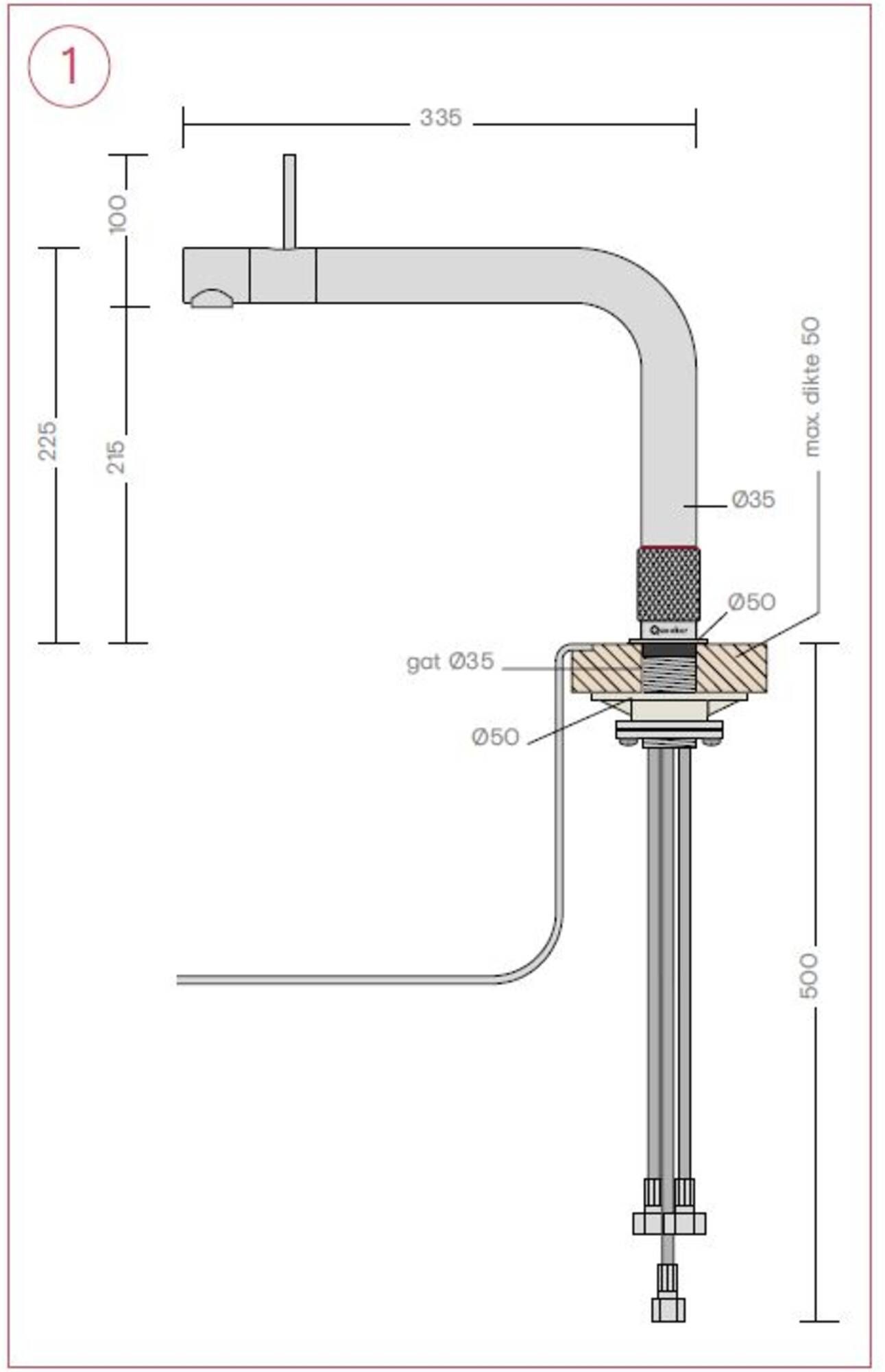Quooker kokendwaterkraan FTSST afbeelding 3