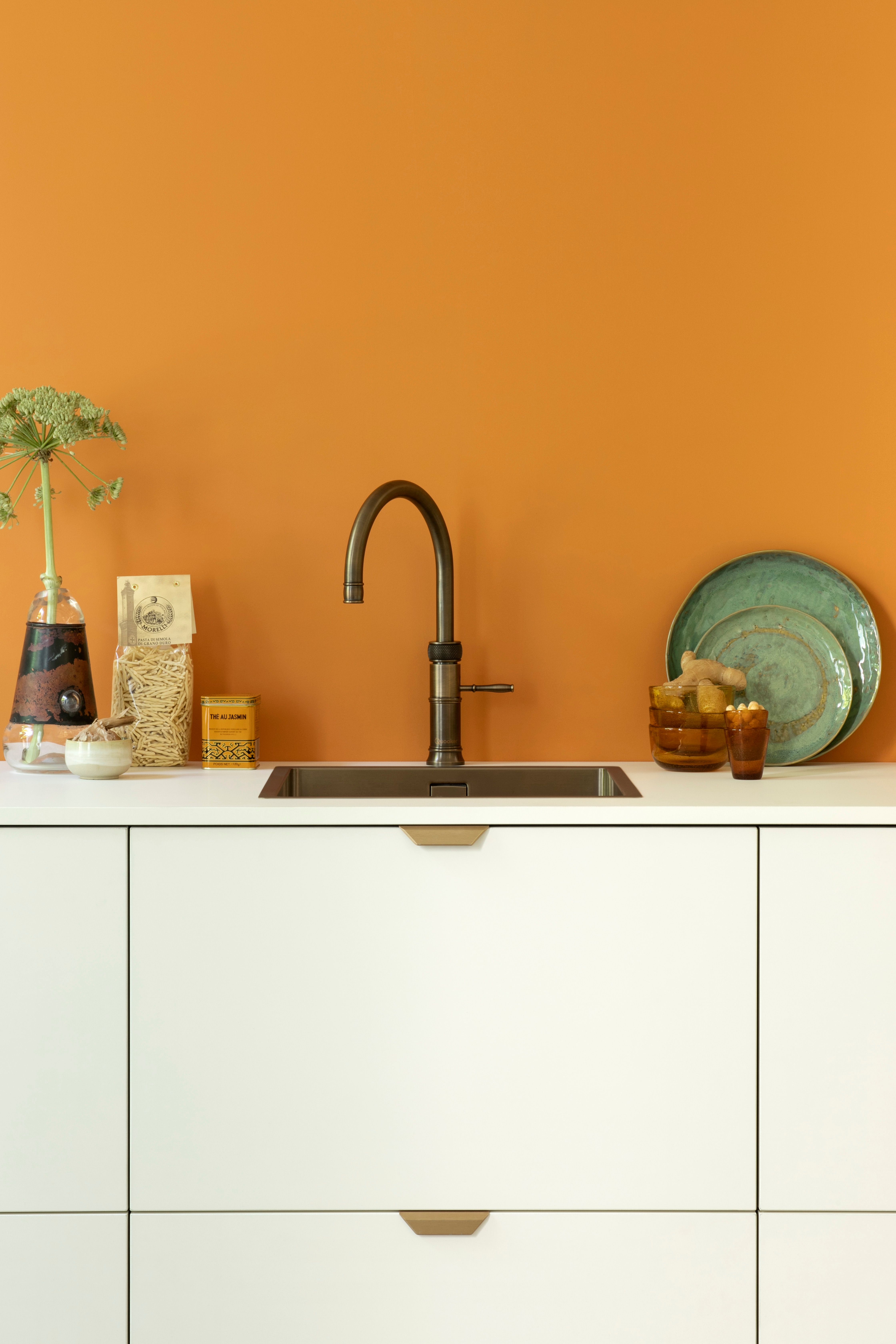 Quooker Pro3 Classic Fusion Round Messing Patina + Cube afbeelding 7