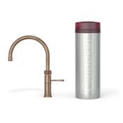 Quooker Pro3 Classic Fusion Round Messing Patina