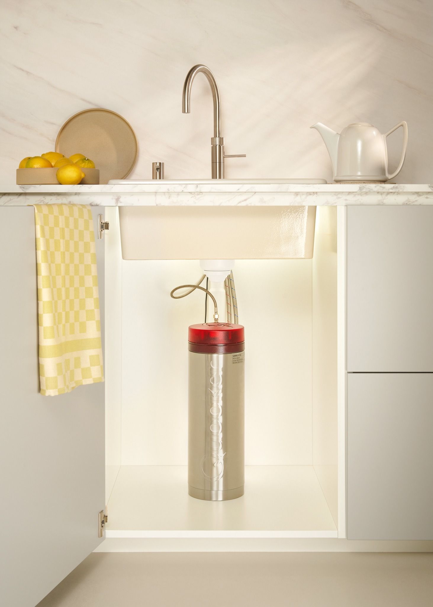 Quooker Pro3 Classic Fusion Square Chroom  kokendwaterkraan afbeelding 5