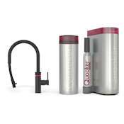 Quooker Pro3 Flex Round Zwart + Cube