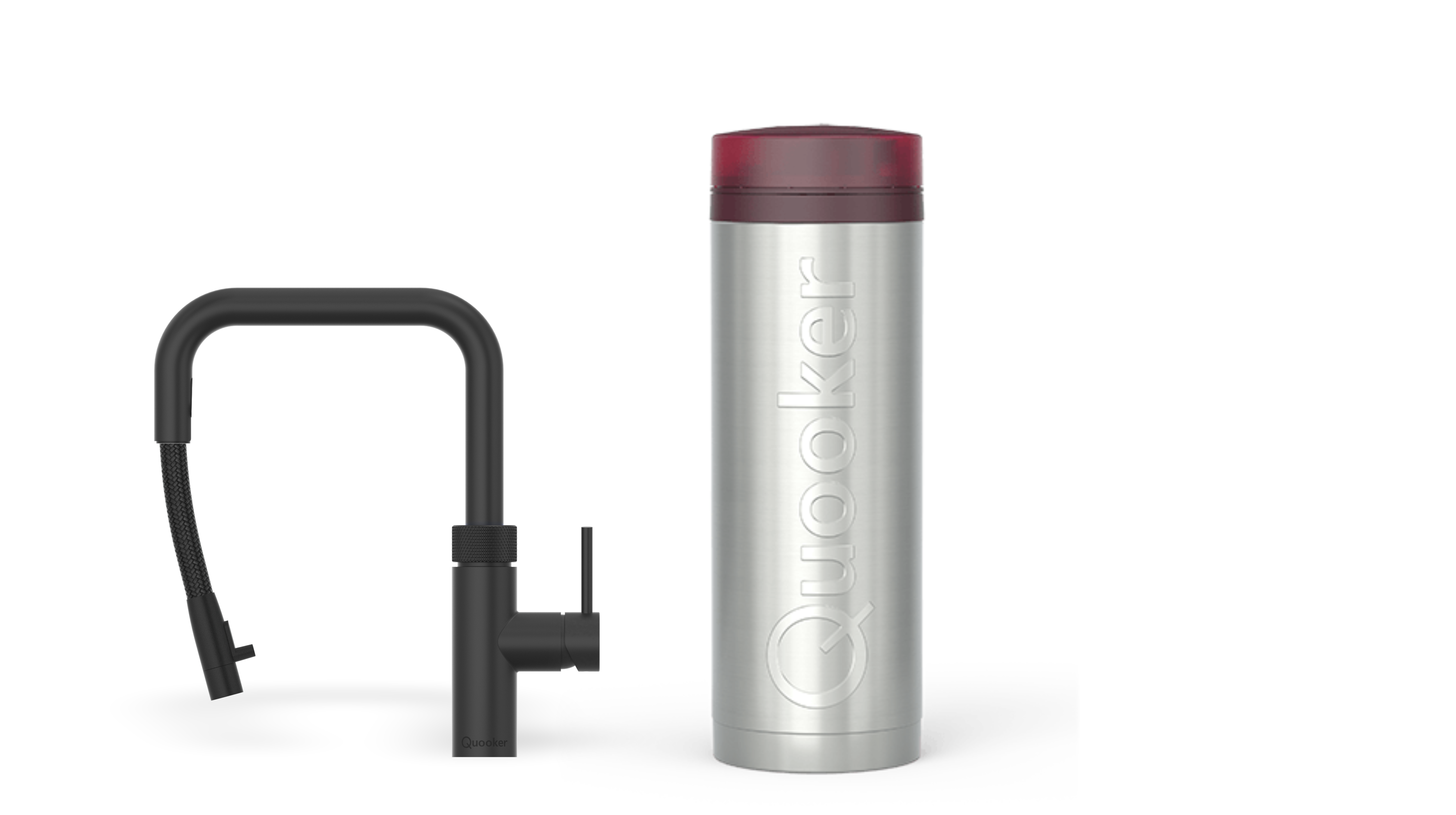 Quooker Pro3 Flex Square Zwart