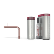 Quooker Pro3 Front Rosé Koper + Cube