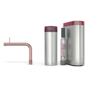 Quooker Pro3 Front Rosé Koper + Cube