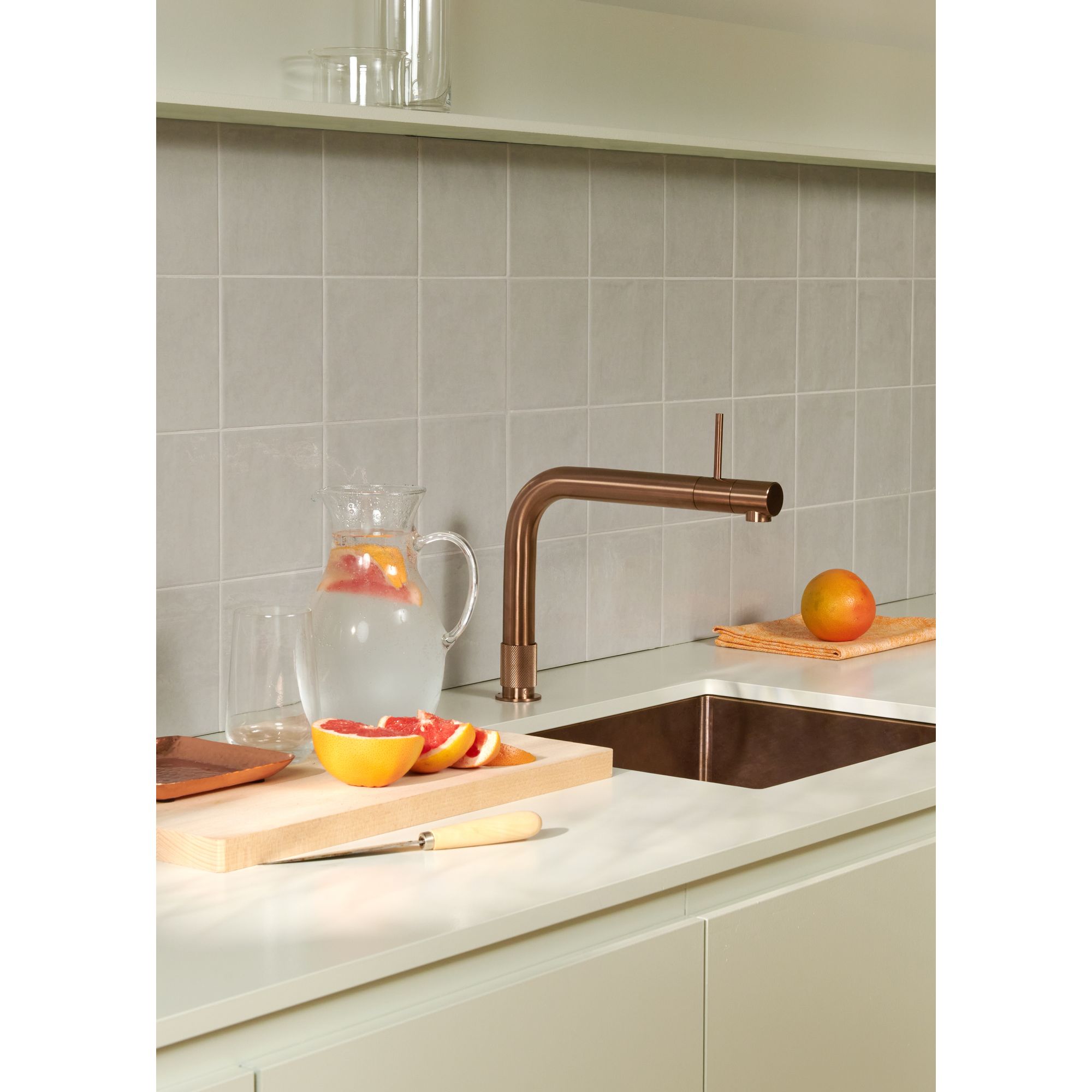 Quooker Pro3 Front Rose Koper + Cube afbeelding 7
