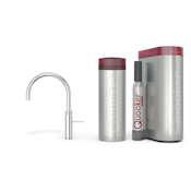 Quooker Pro3 Fusion Round Chroom + Cube