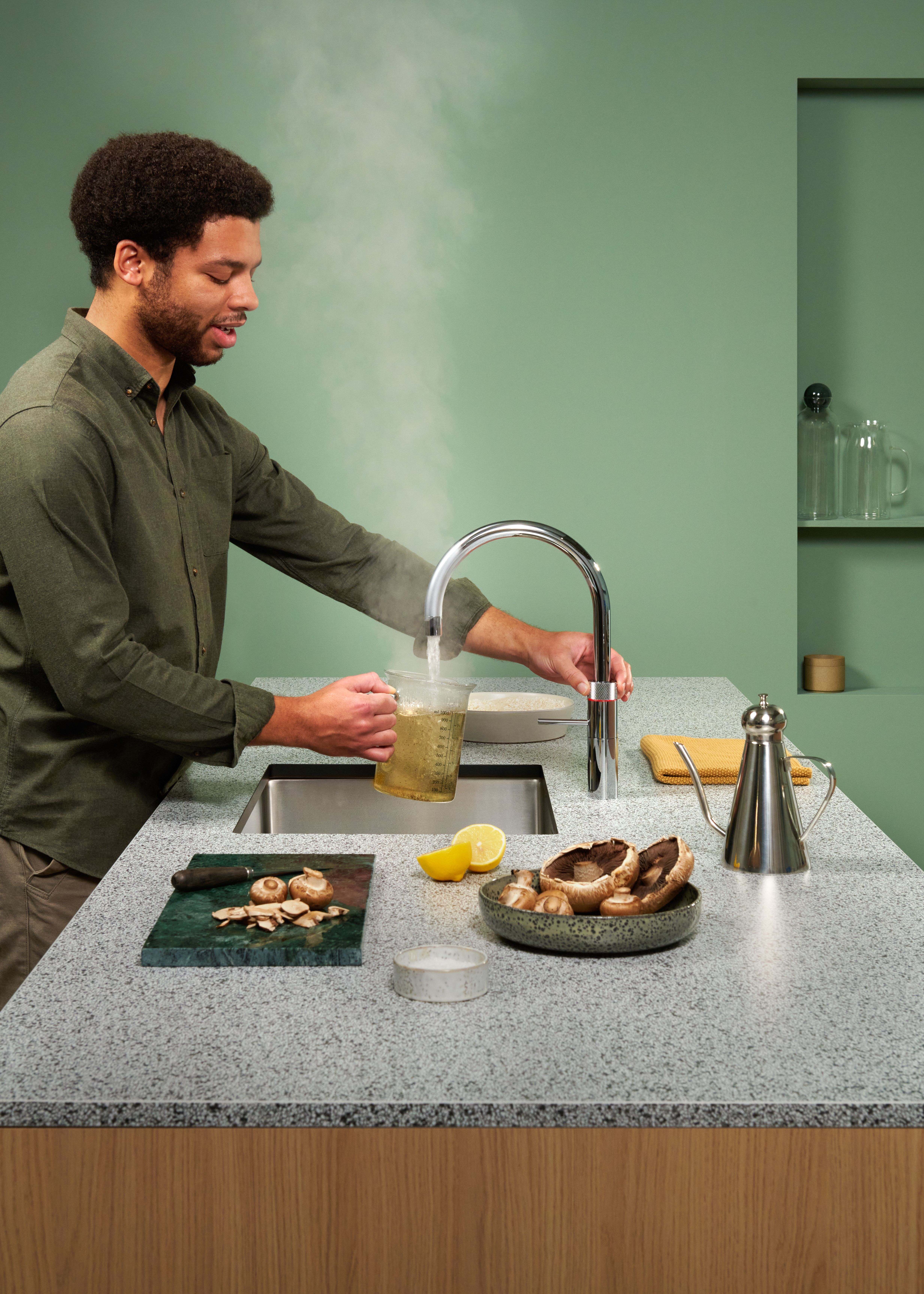 Quooker Pro3 Fusion Round Chroom + Cube afbeelding 7