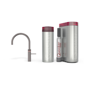 Quooker Pro3 Fusion Round Gun Metal + Cube