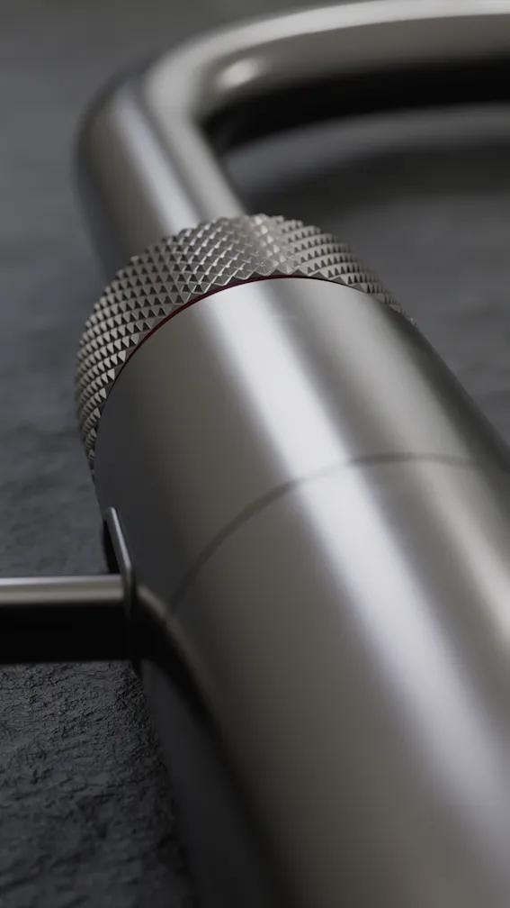 Quooker Pro3 Fusion Round Gun Metal + Cube  kokendwaterkraan afbeelding 5