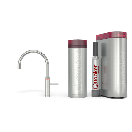 Quooker Pro3 Fusion Round RVS + Cube