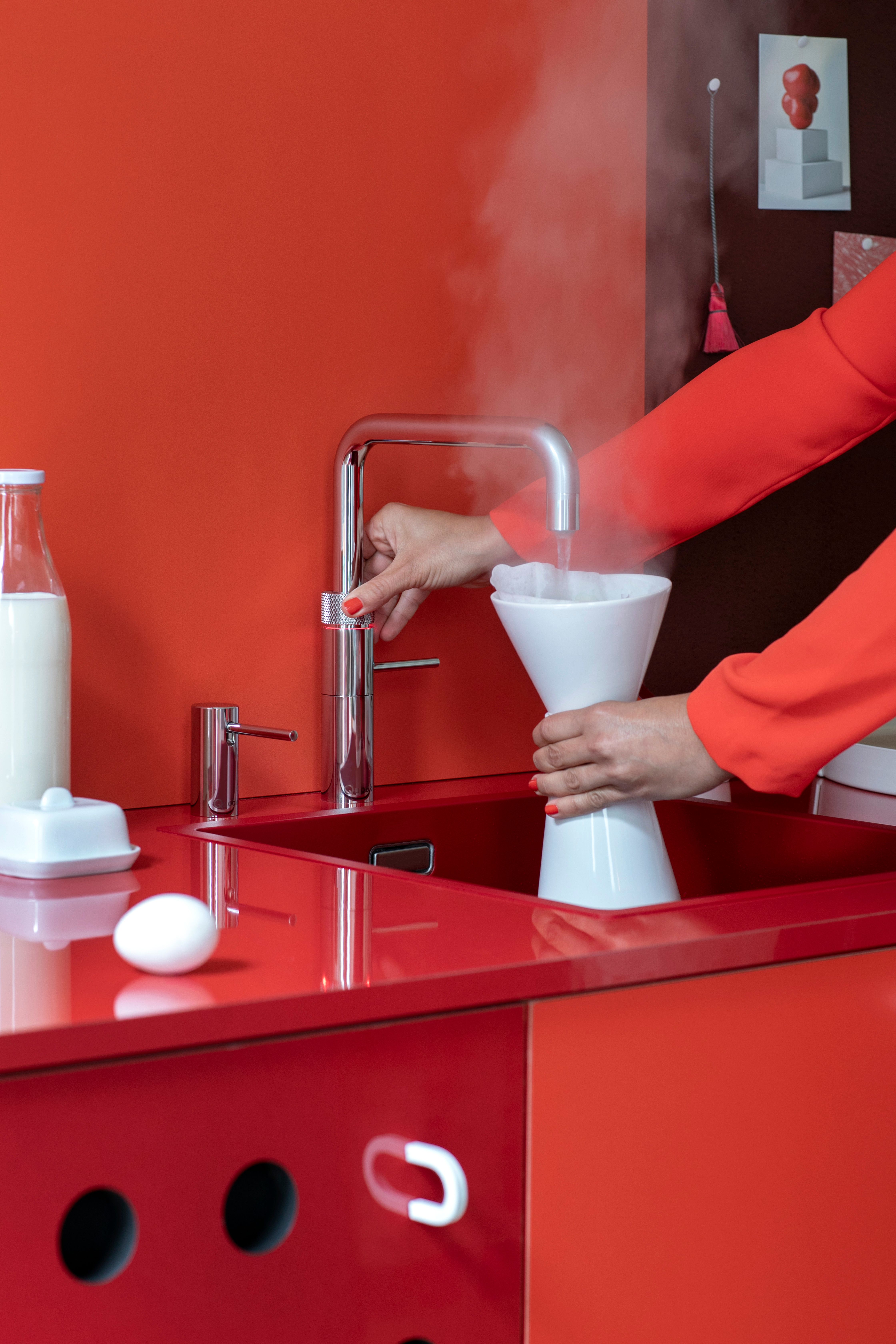 Quooker Pro3 Fusion Square Chroom  kokendwaterkraan afbeelding 5