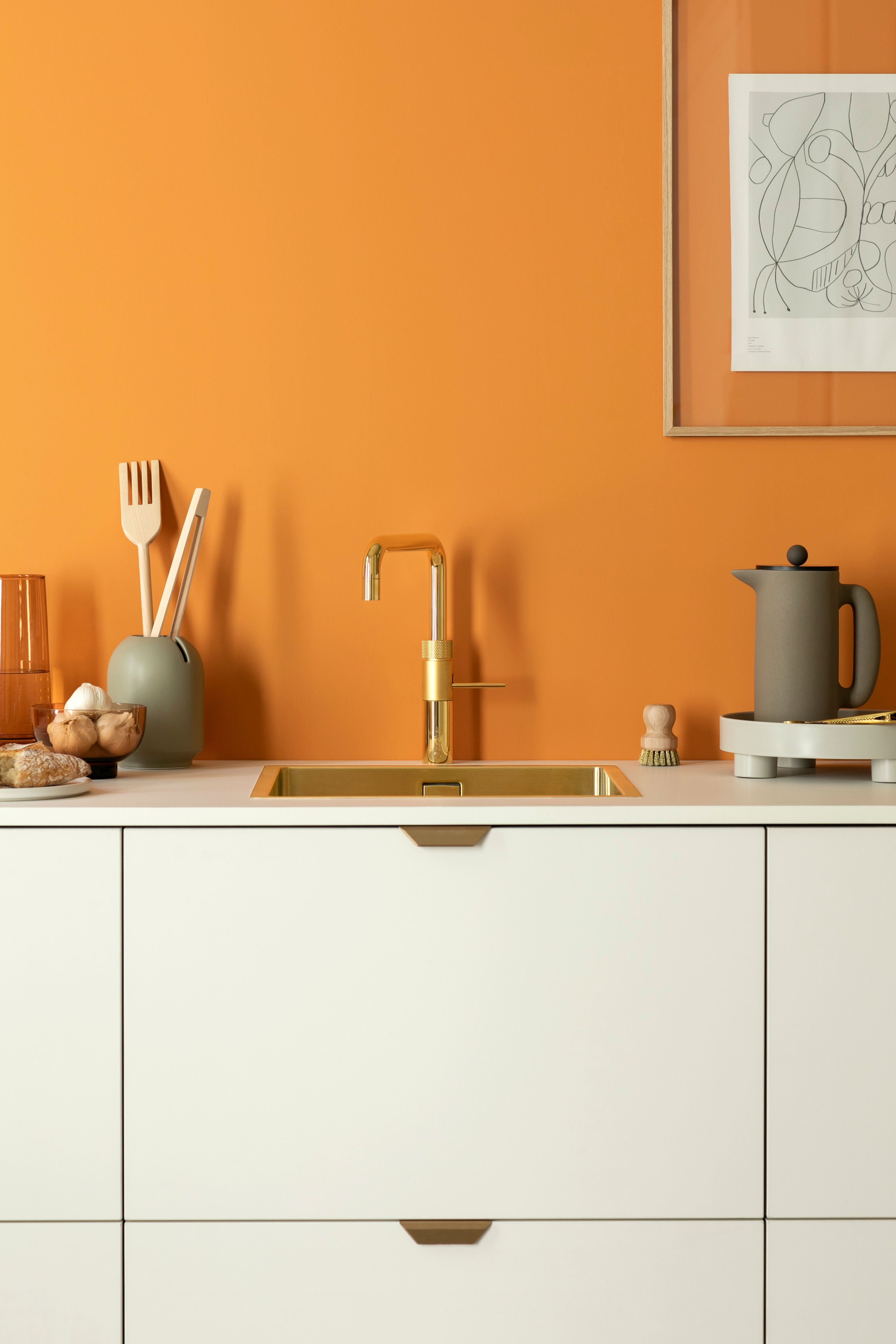 Quooker Pro3 Fusion Square Goud  kokendwaterkraan afbeelding 5