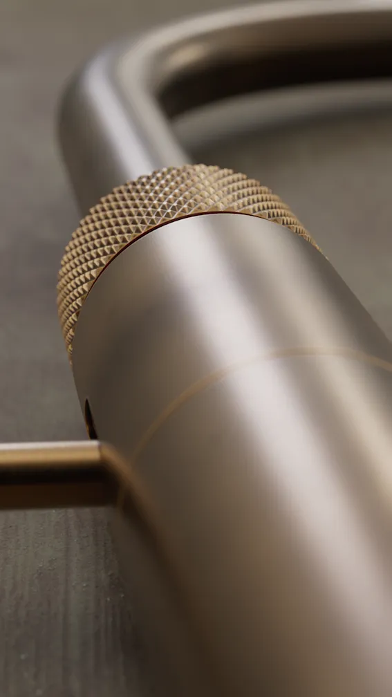 Quooker Pro3 Fusion Square Messing Patina + Cube  kokendwaterkraan afbeelding 5