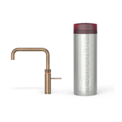 Quooker Pro3 Fusion Square Messing Patina