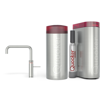 Quooker Pro3 Fusion Square RVS + Cube