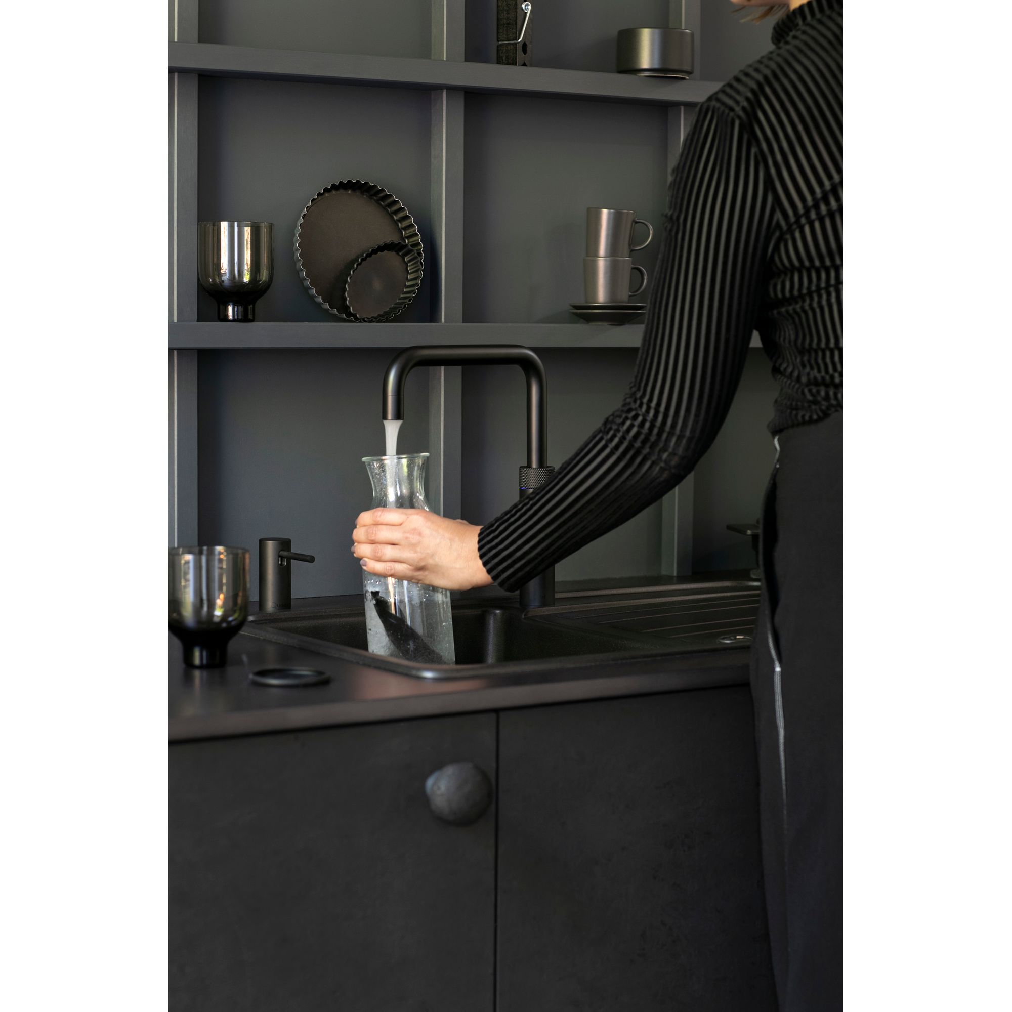 Quooker Pro3 Fusion Square Zwart + Cube afbeelding 7