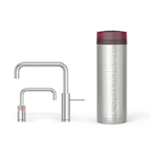 Quooker Pro3 Nordic Square Twintaps RVS