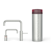 Quooker Pro3 Nordic Square Twintaps RVS