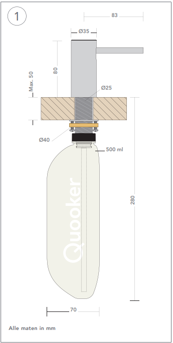 Quooker ZPNCHR  onderdeel afbeelding 5